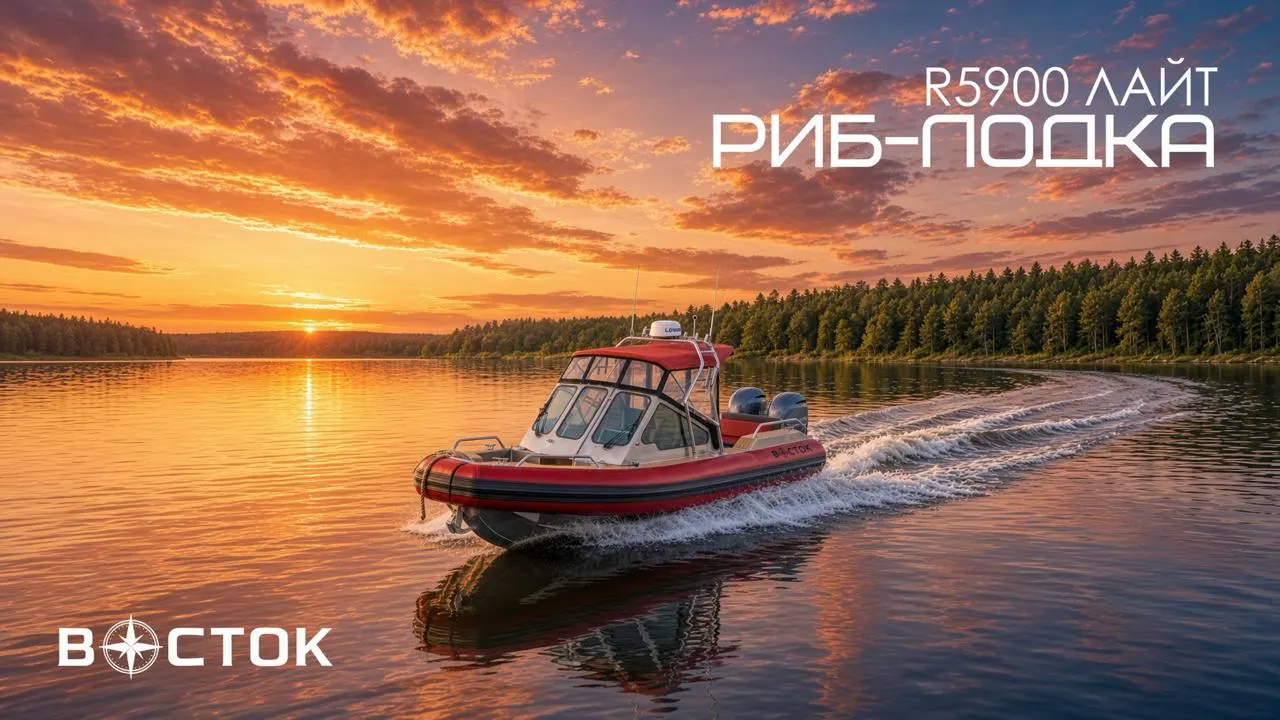 РИБ лодка Восток R5900 Лайт — видео проекта